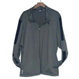 Puma Training‎ XXL Drycell gray black long sleeve sweatshirt with pockets